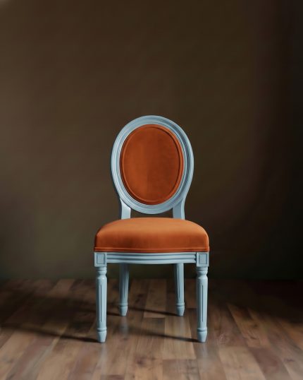 Louis XVI Children Chair - Rust